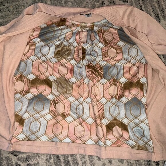 Alfred Dunner 3/4 Sleeve Open Front Cardigan Attached Cami Size Petite Small - Picture 8 of 11